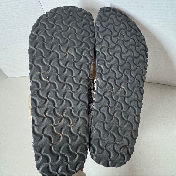 Papillio Birkenstock Snake Print Sandals Comfort Summer Shoes Size 41 - Picture 13 of 16